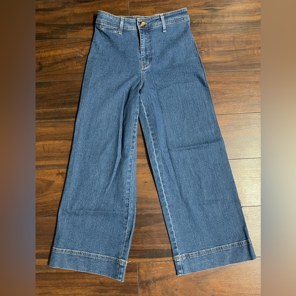 Culotte High Waisted Jeans - Picture 1 of 3